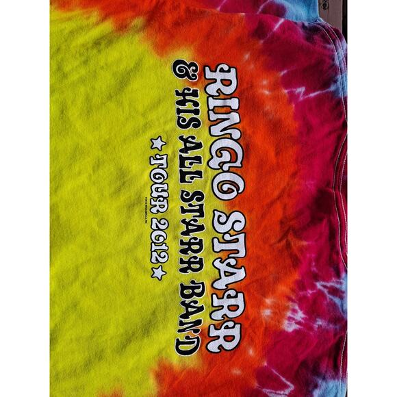 Ringo Starr and His All Star Band 2012 Tour Shirt (23in from neck() - Picture 5 of 5